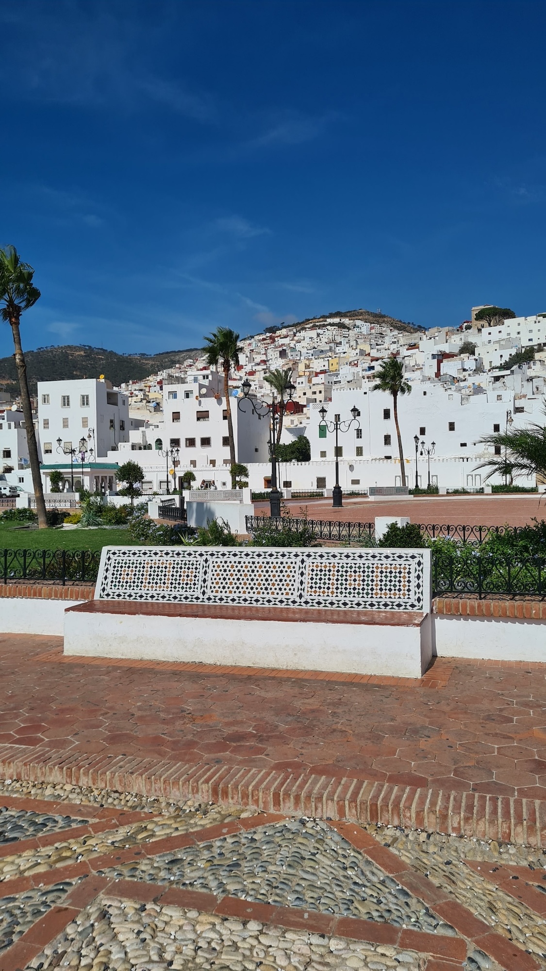 Blick auf die weisse Stadt